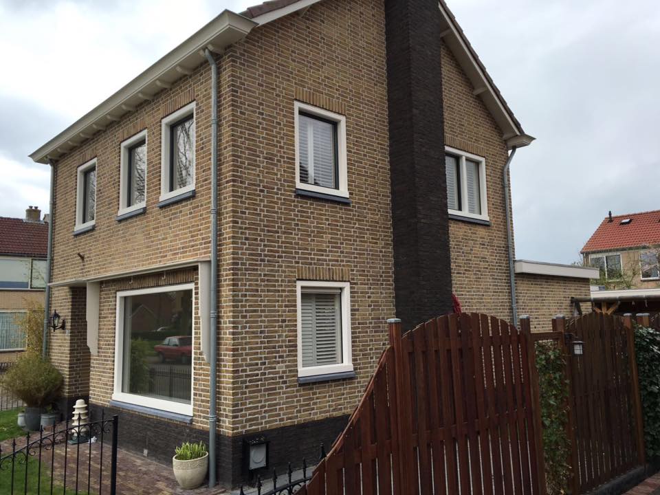 Onderhoudsvrije Knipping Classic kozijnen gemonteerd te Benschop.